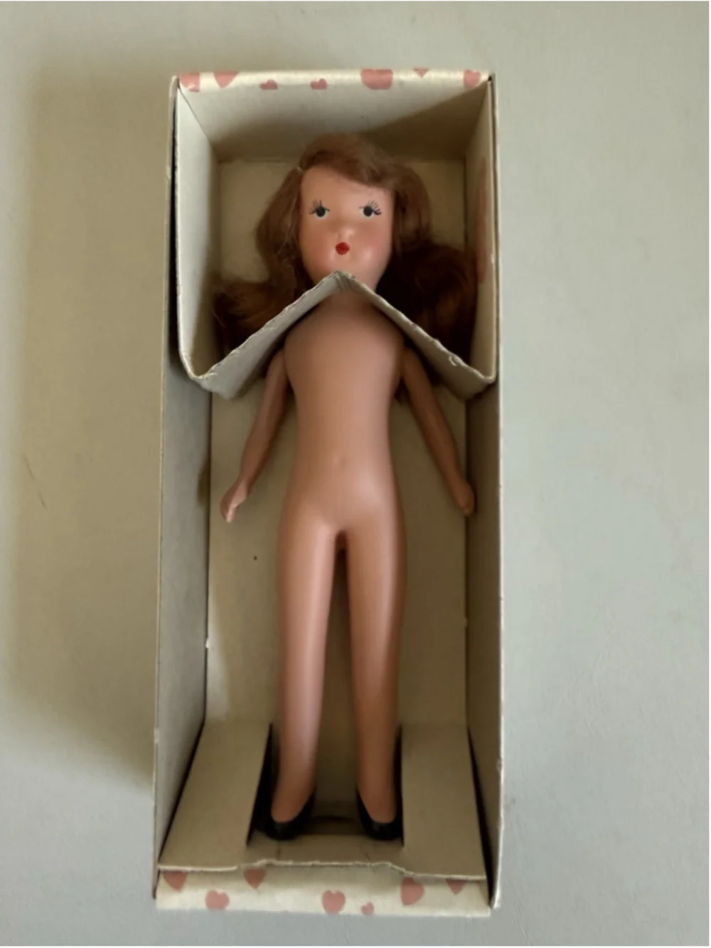 Vintage 1940s “Peg O’ My Heart” Doll by Kerr & Hinz – Miss Auburn – Original Box